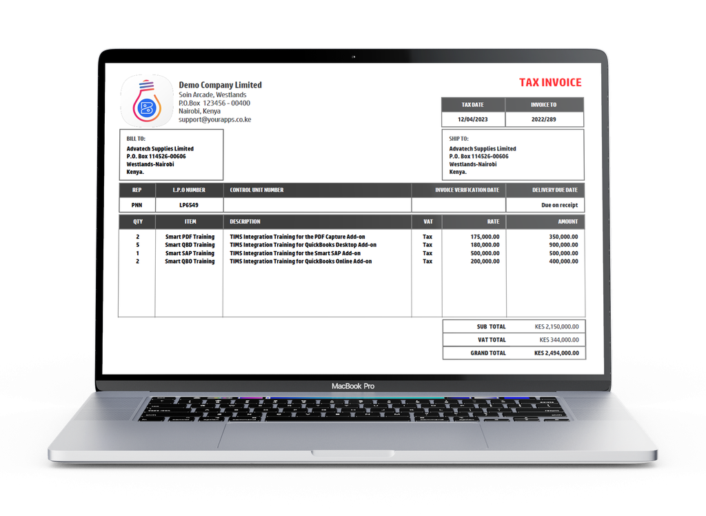 Zoho Books Addon Integration